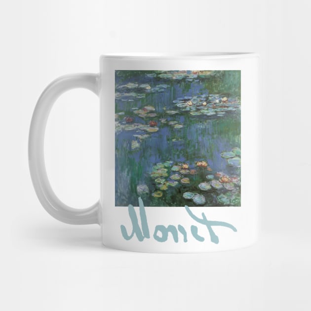 Waterlilies by Claude Monet by MasterpieceCafe